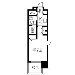 パルティール中村公園の物件間取画像